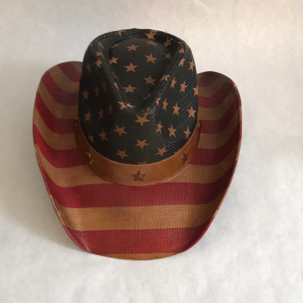 Patriotic adorable Cowgirl Hat